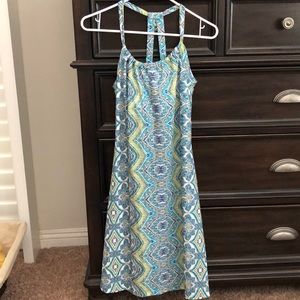 Blue Pattern Dress